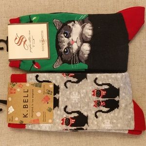 Christmas Cat Sock Bundle